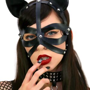 Mascara Cat Woman / Color Negro