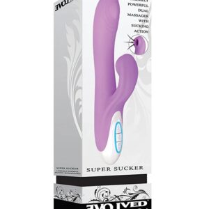 Vibrador punto G, con succionador de clítoris