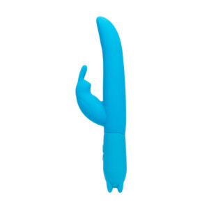 Vibrador doble para punto G y Clitoris / Color Azul