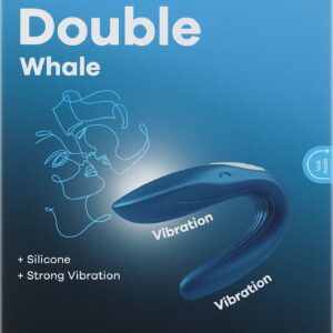 Vibrador de pareja "Double Whale"