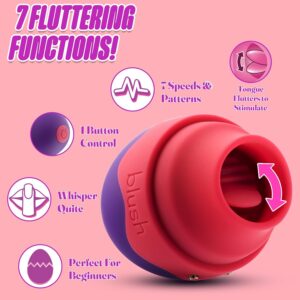 Vibrador masajeador en forma de "Lengua"