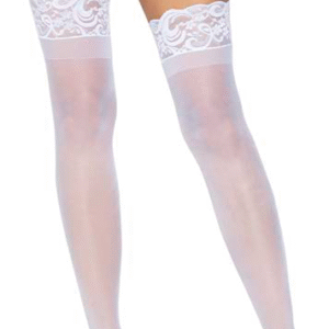Medias blancas Leg avenue / talla Unica