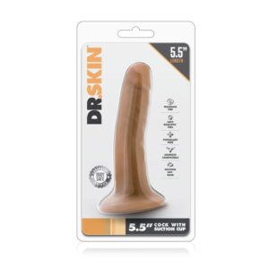 Consolador realístico Dr Skin de 14 cms / latino