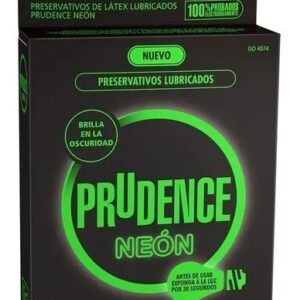 Preservativo Prudence "Neon" (Alumbra en la oscuridad)