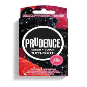 Preservativo Prudence sabor "Tuti-Frutti"