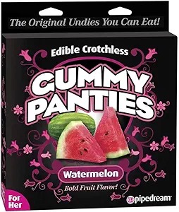 Ropa interior comestible para mujer, sabor a "Sandia"
