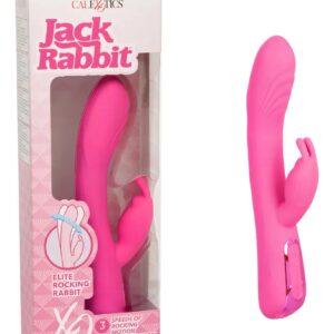 Vibrador punto G y clitoris "Jack Rabbit Rosa"
