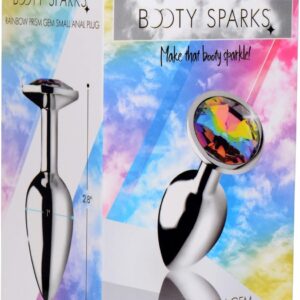 Plug anal de acero "Rainbow" talla S
