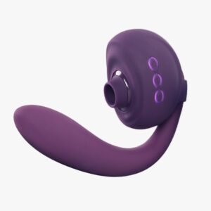 Vibrador Punto G con succionador de clitoris independiente