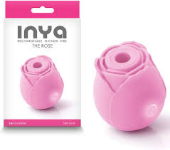 Succionador recargable en forma de rosa