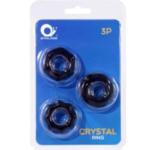 Set de Anillos para el pene CRYSTAL RING