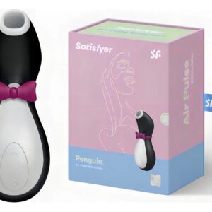 Succionador Satisfyer con forma de Pinguino